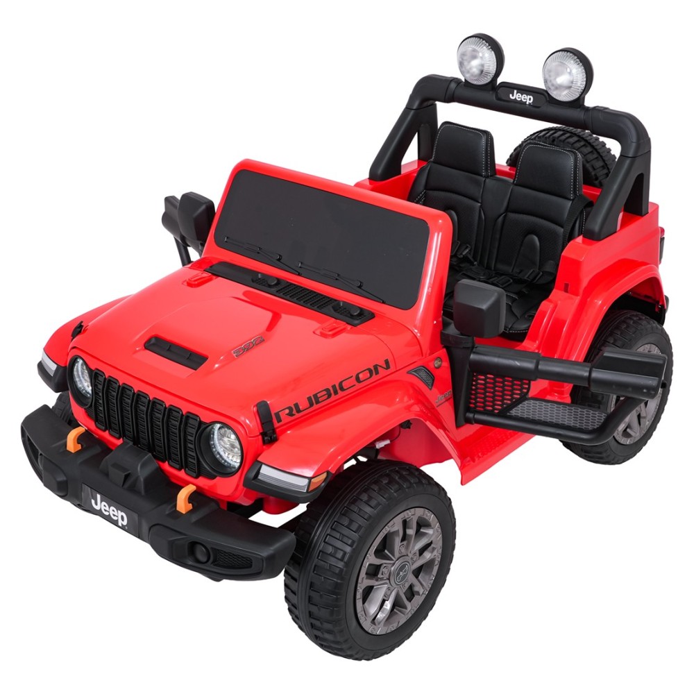 JOKO Elektrické autíčko Jeep Wrangler Rubicon LIFT, červené