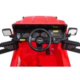 JOKO Elektrické autíčko Jeep Wrangler Rubicon LIFT, červené