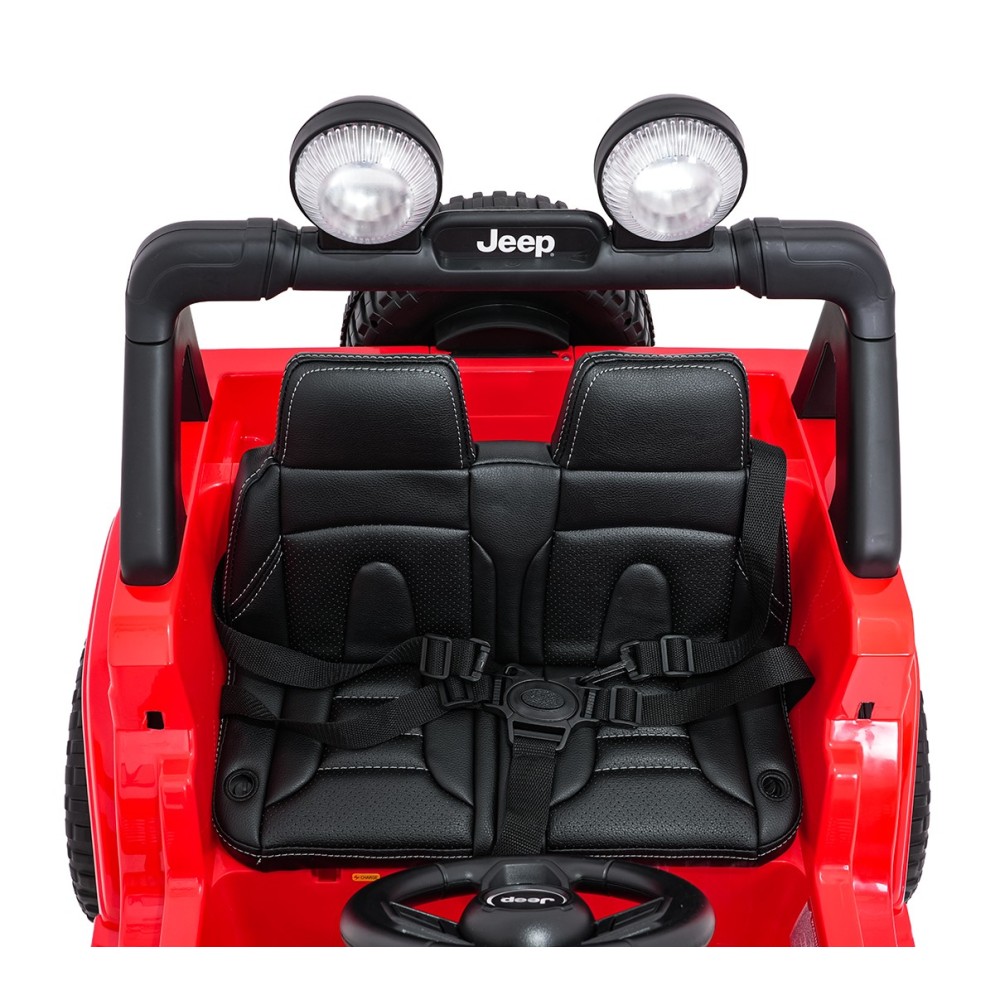 JOKO Elektrické autíčko Jeep Wrangler Rubicon LIFT, červené