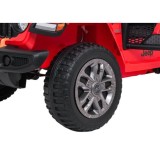 JOKO Elektrické autíčko Jeep Wrangler Rubicon LIFT, červené