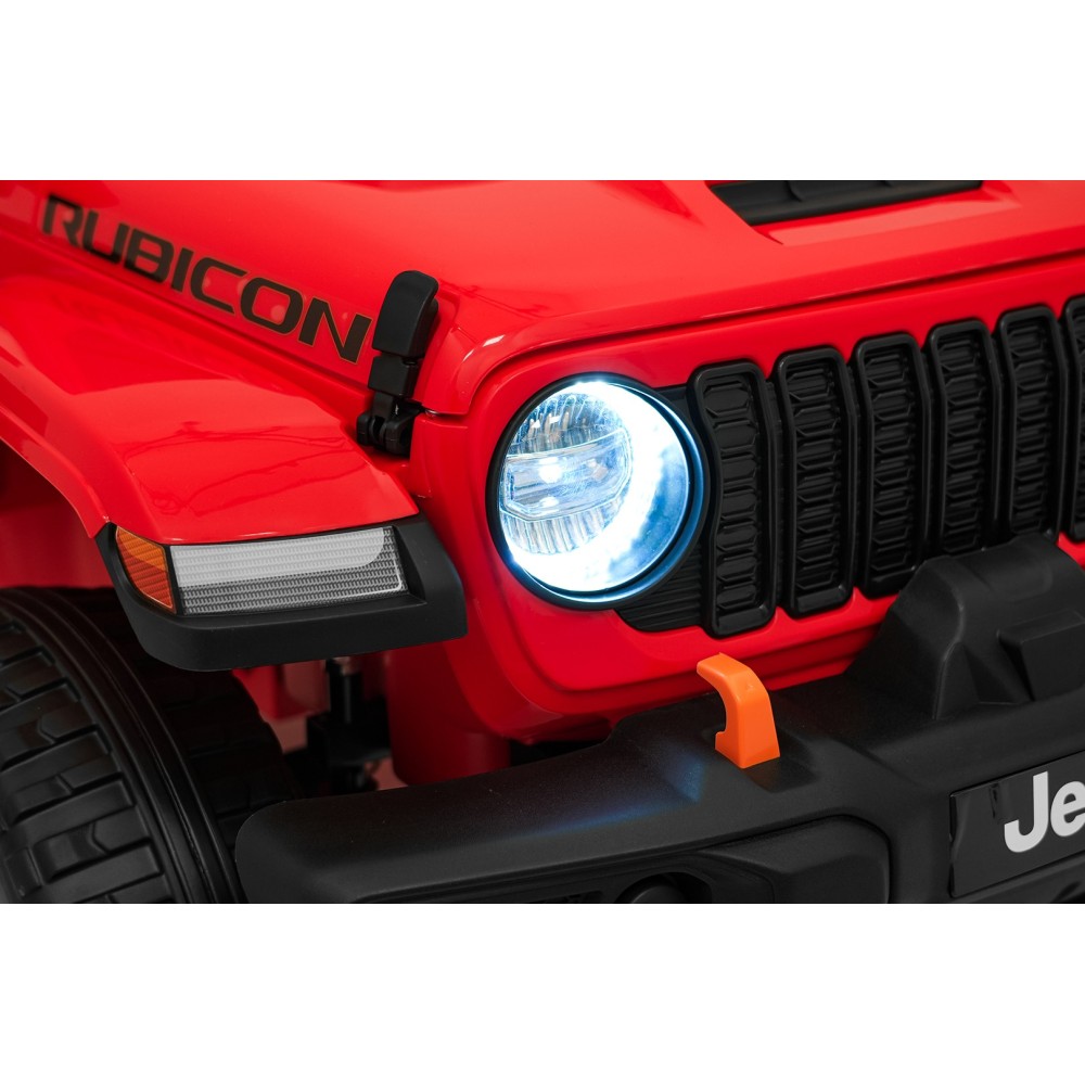 JOKO Elektrické autíčko Jeep Wrangler Rubicon LIFT, červené