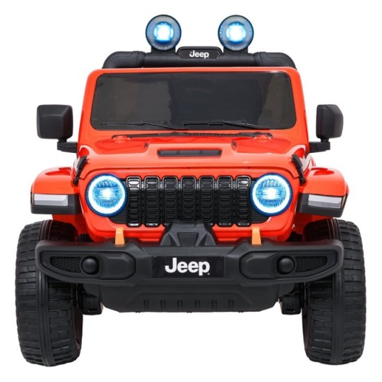 JOKO Elektrické atutíčko Jeep Wrangler Rubicon LIFT, oranžové
