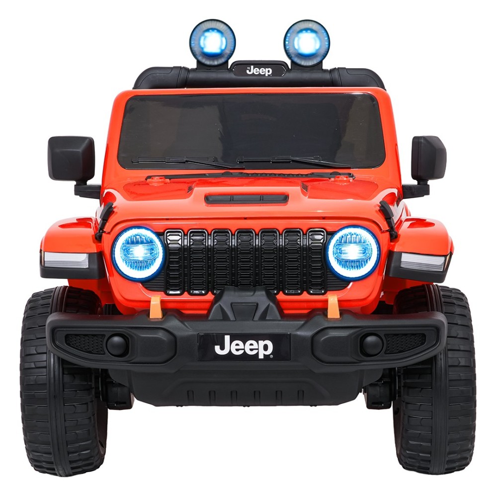 JOKO Elektrické atutíčko Jeep Wrangler Rubicon LIFT, oranžové