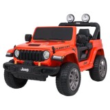 JOKO Elektrické atutíčko Jeep Wrangler Rubicon LIFT, oranžové
