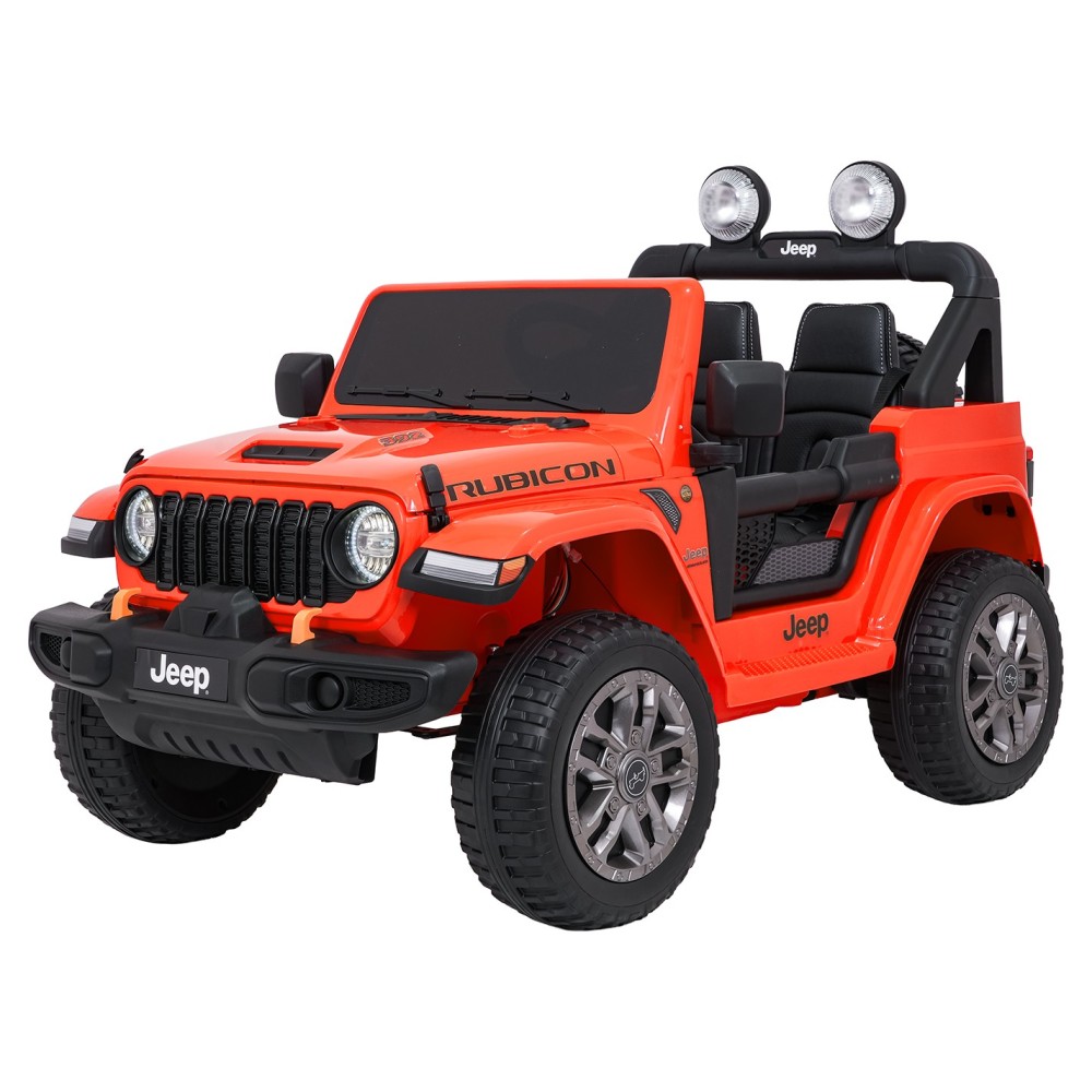 JOKO Elektrické atutíčko Jeep Wrangler Rubicon LIFT, oranžové