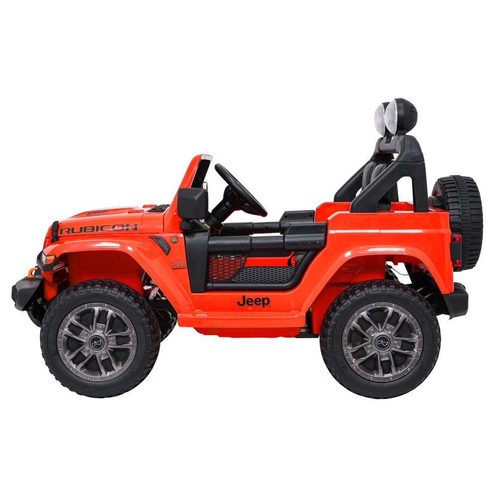 JOKO Elektrické atutíčko Jeep Wrangler Rubicon LIFT, oranžové
