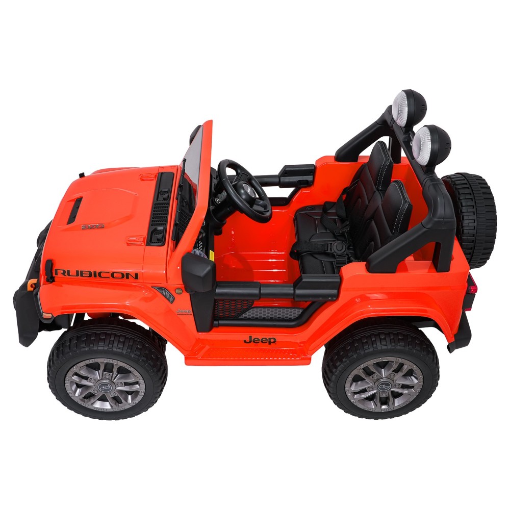 JOKO Elektrické atutíčko Jeep Wrangler Rubicon LIFT, oranžové