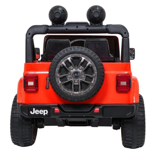 JOKO Elektrické atutíčko Jeep Wrangler Rubicon LIFT, oranžové