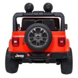 JOKO Elektrické atutíčko Jeep Wrangler Rubicon LIFT, oranžové