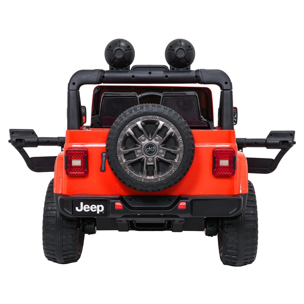 JOKO Elektrické atutíčko Jeep Wrangler Rubicon LIFT, oranžové