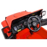 JOKO Elektrické atutíčko Jeep Wrangler Rubicon LIFT, oranžové