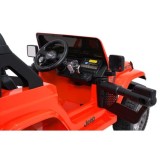 JOKO Elektrické atutíčko Jeep Wrangler Rubicon LIFT, oranžové
