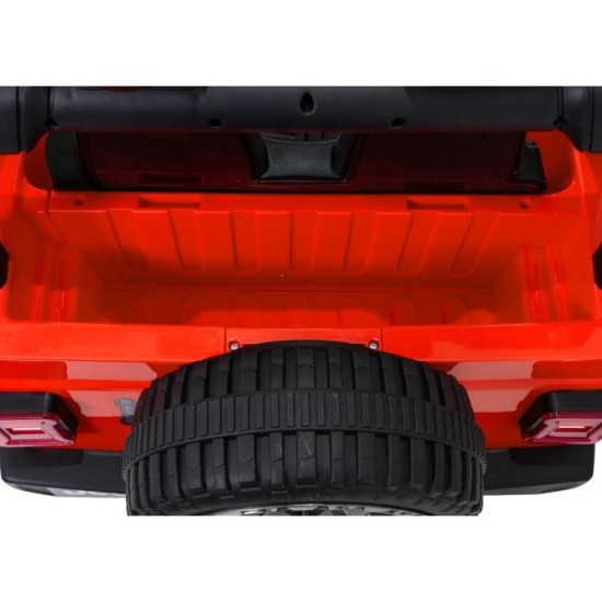 JOKO Elektrické atutíčko Jeep Wrangler Rubicon LIFT, oranžové