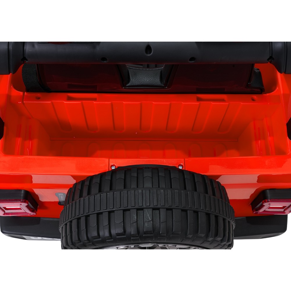 JOKO Elektrické atutíčko Jeep Wrangler Rubicon LIFT, oranžové