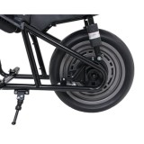 JOKO Elektrická motorka SUPERMOTO 300W 24V, kožené sedadlo, penové kolesá, nosnosť 50kg, čierna