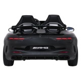 JOKO Mercedes Benz GT63 AMG 4x200W, Dvojmiestne Kožené sedadlo, nosnosť 90kg, penové kolesá, čierne