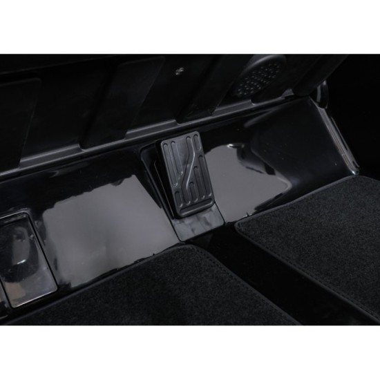 JOKO Mercedes Benz GT63 AMG 4x200W, Dvojmiestne Kožené sedadlo, nosnosť 90kg, penové kolesá, čierne