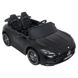 JOKO Mercedes Benz GT63 AMG 4x200W, Dvojmiestne Kožené sedadlo, nosnosť 90kg, penové kolesá, čierne
