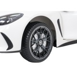 JOKO Mercedes Benz GT63 AMG 4x200W, Dvojmiestne Kožené sedadlo, nosnosť 90kg, penové kolesá, biele