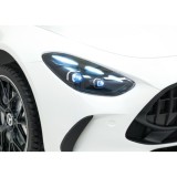 JOKO Mercedes Benz GT63 AMG 4x200W, Dvojmiestne Kožené sedadlo, nosnosť 90kg, penové kolesá, biele