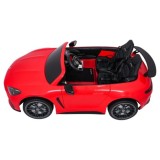 JOKO Mercedes Benz GT63 AMG 4x200W, Dvojmiestne Kožené sedadlo, nosnosť 90kg, penové kolesá, červené