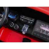 JOKO Mercedes Benz GT63 AMG 4x200W, Dvojmiestne Kožené sedadlo, nosnosť 90kg, penové kolesá, červené