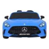 JOKO Mercedes Benz GT63 AMG 4x200W, Dvojmiestne Kožené sedadlo, nosnosť 90kg, penové kolesá, modré