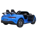 JOKO Mercedes Benz GT63 AMG 4x200W, Dvojmiestne Kožené sedadlo, nosnosť 90kg, penové kolesá, modré