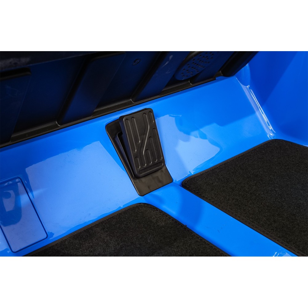 JOKO Mercedes Benz GT63 AMG 4x200W, Dvojmiestne Kožené sedadlo, nosnosť 90kg, penové kolesá, modré
