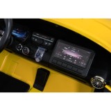 JOKO Mercedes Benz GT63 AMG 4x200W, Dvojmiestne Kožené sedadlo, nosnosť 90kg, penové kolesá, žlté