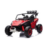JOKO Elektrické autíčko Buggy TURBO 4x200W 24V, penové kolesá, kožené sedadlo, nosnosť 50kg, červené