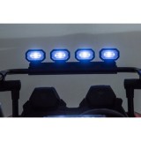 JOKO Elektrické autíčko Buggy TURBO 4x200W 24V, penové kolesá, kožené sedadlo, nosnosť 50kg, červené