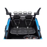 JOKO Elektrické autíčko Buggy TURBO 4x200W 24V, penové kolesá, kožené sedadlo, nosnosť 50kg, modré