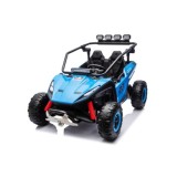 JOKO Elektrické autíčko Buggy TURBO 4x200W 24V, penové kolesá, kožené sedadlo, nosnosť 50kg, modré