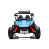 JOKO Elektrické autíčko Buggy TURBO 4x200W 24V, penové kolesá, kožené sedadlo, nosnosť 50kg, modré