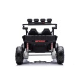 JOKO Elektrické autíčko Buggy TURBO 4x200W 24V, penové kolesá, kožené sedadlo, nosnosť 50kg, čierne