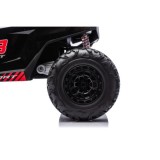 JOKO Elektrické autíčko Buggy TURBO 4x200W 24V, penové kolesá, kožené sedadlo, nosnosť 50kg, čierne