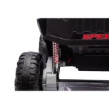 JOKO Elektrické autíčko Buggy TURBO 4x200W 24V, penové kolesá, kožené sedadlo, nosnosť 50kg, čierne