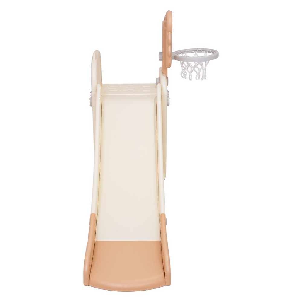 JOKO Detská Šmýkačka Dinosaurus s Basketbalovým košom + Futbalová bránka 3v1