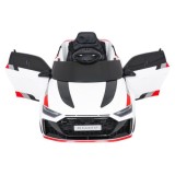 JOKO Elektrické autíčko Audi RS6 Avant GT, penové kolesá, kožené sedadlo, biele