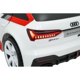 JOKO Elektrické autíčko Audi RS6 Avant GT, penové kolesá, kožené sedadlo, biele