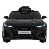 JOKO Elektrické autíčko Audi RS6 Avant GT 4x4, penové kolesá, kožené sedadlo, čierne
