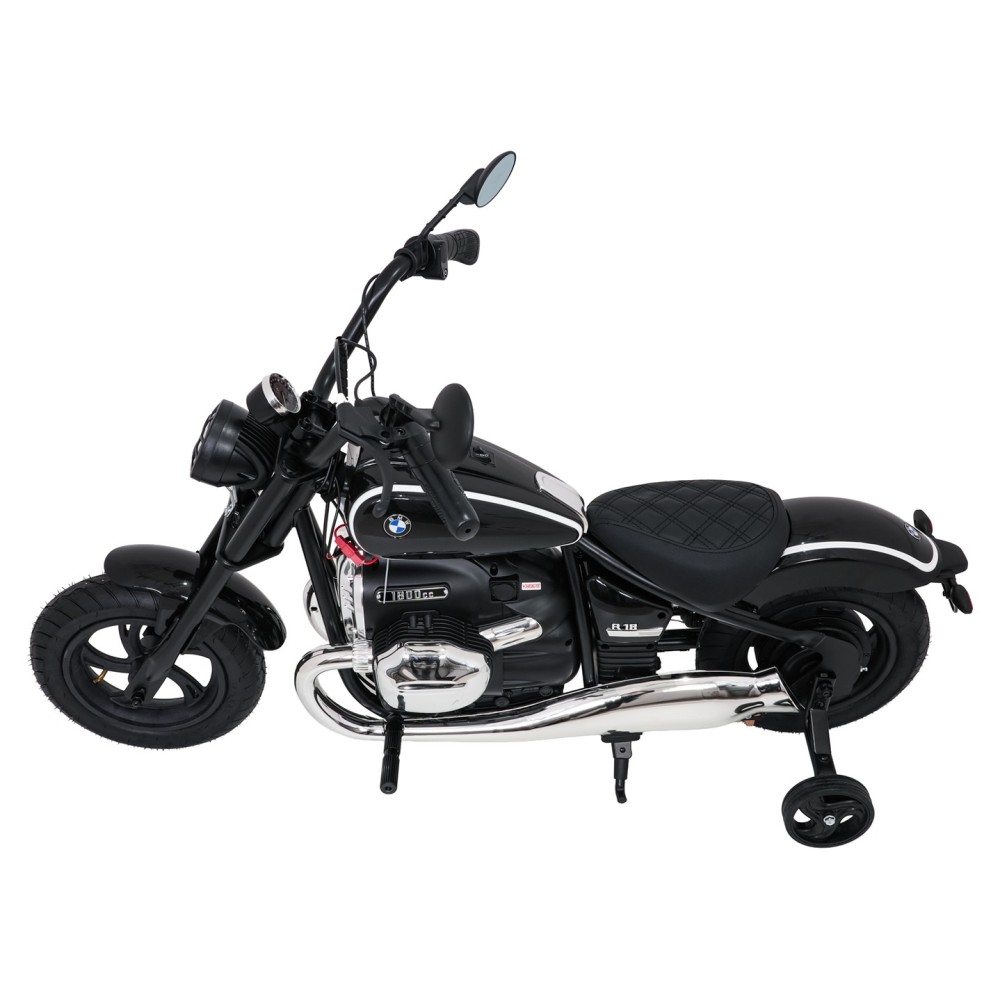JOKO Elektrická Motorka BMW R18, Bezkefový 200W Motor, batéria 24V, Nafukovacie kolesá, Nosnosť 65kg, čierna