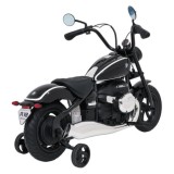 JOKO Elektrická Motorka BMW R18, Bezkefový 200W Motor, batéria 24V, Nafukovacie kolesá, Nosnosť 65kg, čierna