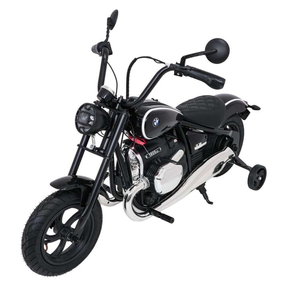 JOKO Elektrická Motorka BMW R18, Bezkefový 200W Motor, batéria 24V, Nafukovacie kolesá, Nosnosť 65kg, čierna