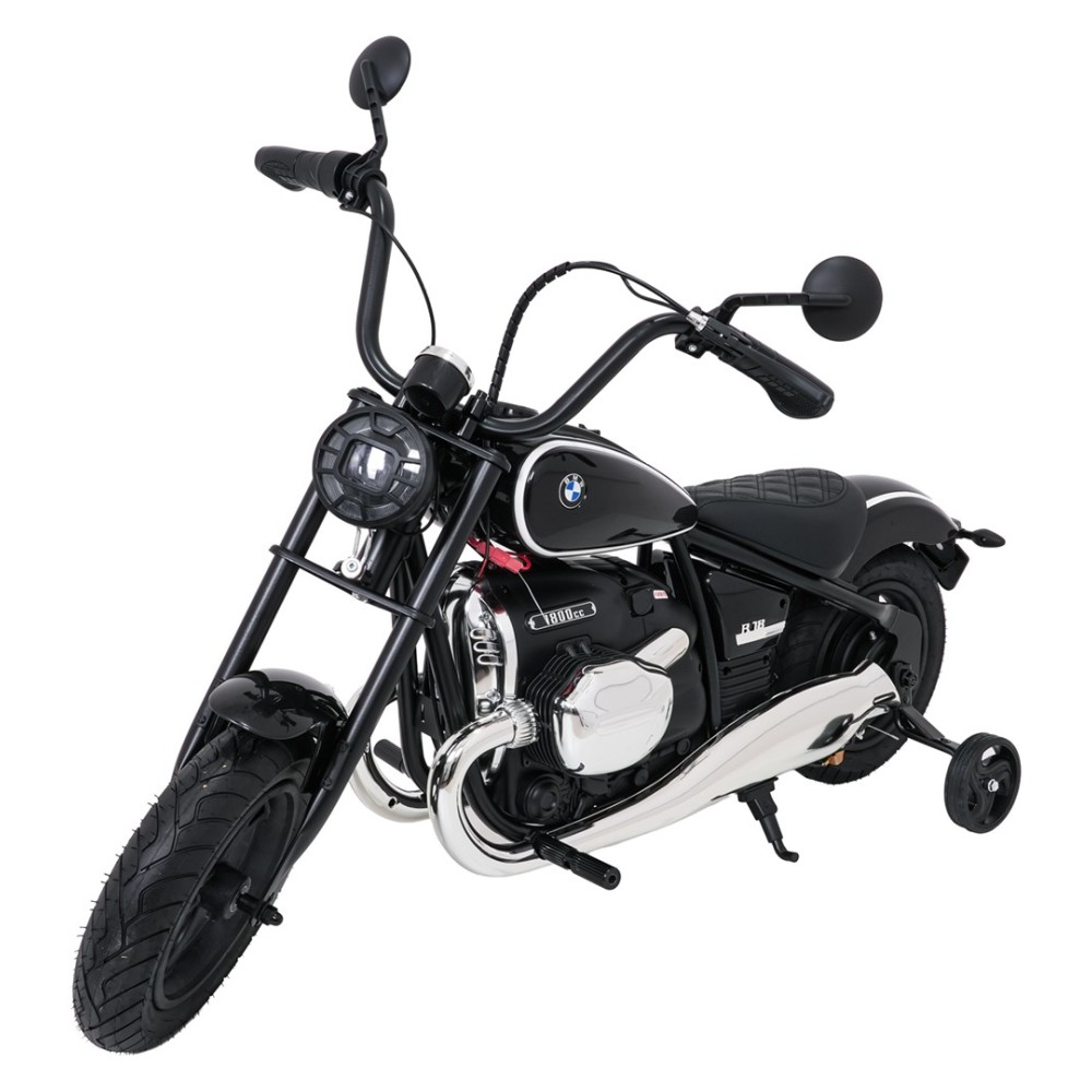 JOKO Elektrická Motorka BMW R18, Bezkefový 200W Motor, batéria 24V, Nafukovacie kolesá, Nosnosť 65kg, čierna
