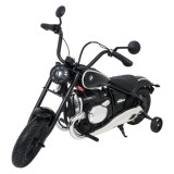 JOKO Elektrická Motorka BMW R18, Bezkefový 200W Motor, batéria 24V, Nafukovacie kolesá, Nosnosť 65kg, čierna