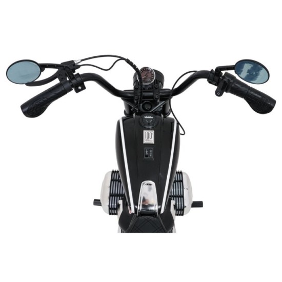JOKO Elektrická Motorka BMW R18, Bezkefový 200W Motor, batéria 24V, Nafukovacie kolesá, Nosnosť 65kg, čierna