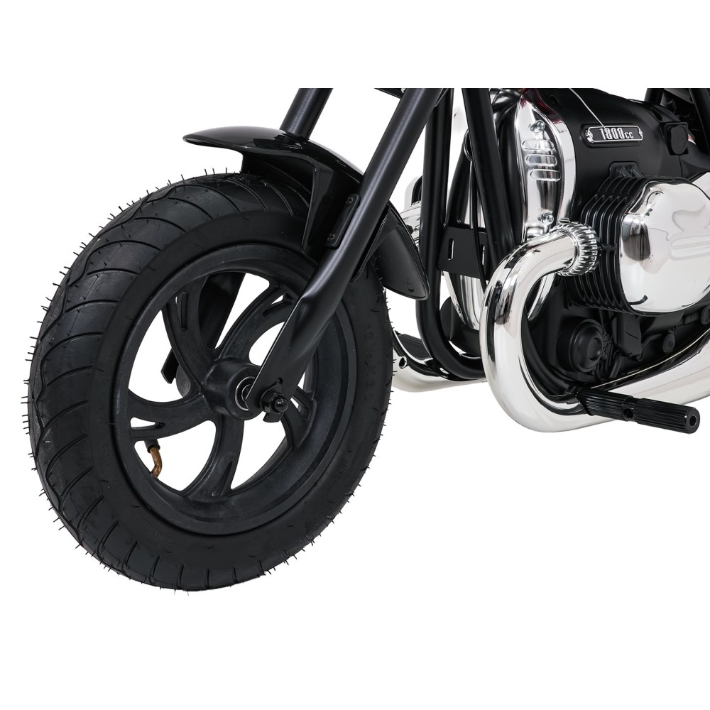 JOKO Elektrická Motorka BMW R18, Bezkefový 200W Motor, batéria 24V, Nafukovacie kolesá, Nosnosť 65kg, čierna