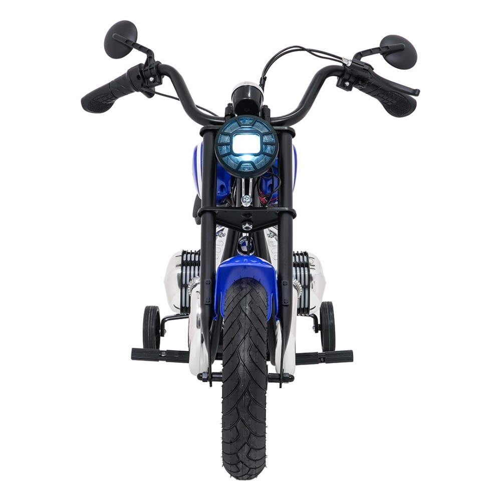 JOKO Elektrická Motorka BMW R18, Bezkefový 200W Motor, batéria 24V, Nafukovacie kolesá, Nosnosť 65kg, modrá